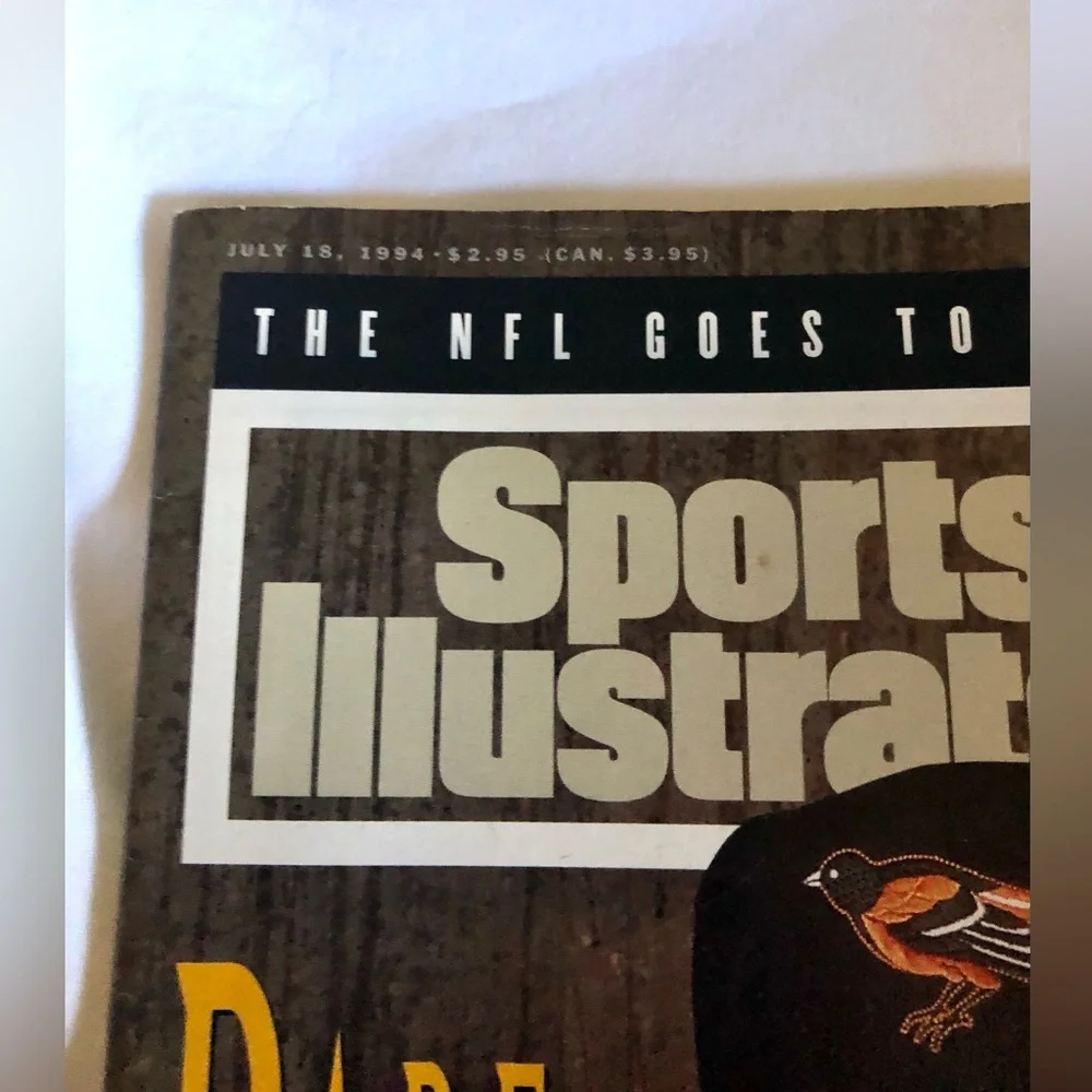 April 1994 Sports illustrated Baltimore orioles 719